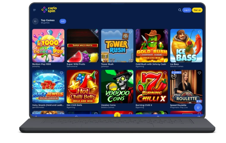 CarloSpin Casino site