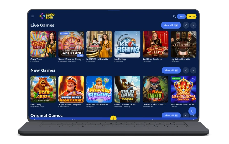 CarloSpin login Casino 